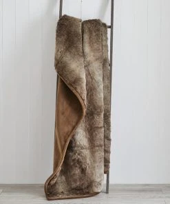 Dunelm Verbier Faux Fur 150cm X 200cm Throw