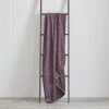 Dunelm Chenille Mauve Throw