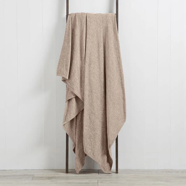 Dunelm Chenille Natural 200cm X 200cm Throw 1 Dunelm Chenille Natural 200cm X 200cm Throw
