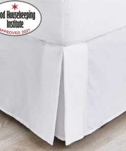 Dunelm Non Iron Plain Dye White Valance