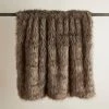 Dunelm Bear Faux Fur 130cm X 180cm Throw