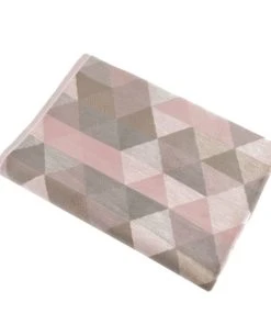 Thermosoft Geo Pink Blanket -Dunelm-shop 30293755 alt03