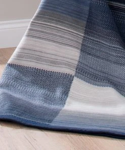 Thermosoft Navy Blanket -Dunelm-shop 30294663 alt02