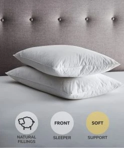 Fogarty Duck Feather And Down Soft-Support Pillow Pair