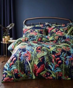 Dunelm Floresta Duvet Cover And Pillowcase Set