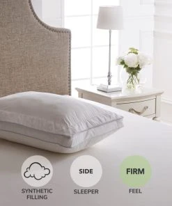 Dorma Extra Firm And Deep Deluxe Oxford Border Pillow Top