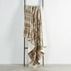 Dunelm Check Sherpa 130cm X 180cm Throw