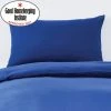 Dunelm Non Iron Navy Standard Pillowcase Pair
