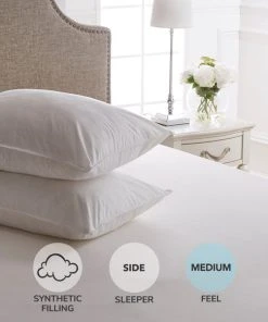 Dorma Full Forever Anti Allergy Medium-Support Pillow Pair