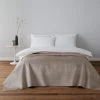 Dunelm Pinsonic Natural Bedspread