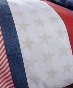 Catherine Lansfield Stars And Stripes Duvet Cover And Pillowcase Set 7 Catherine Lansfield Stars And Stripes Duvet Cover And Pillowcase Set -Dunelm-shop 30621029 alt02