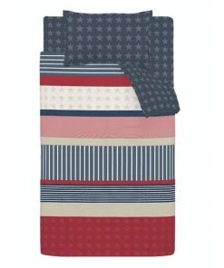 Catherine Lansfield Stars And Stripes Duvet Cover And Pillowcase Set 8 Catherine Lansfield Stars And Stripes Duvet Cover And Pillowcase Set -Dunelm-shop 30621029 alt03