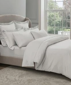 Dorma 300 Thread Count 100% Cotton Sateen Plain White Duvet Cover