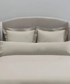Dorma 300 Thread Count 100% Cotton Sateen Plain Bolster Pillowcase