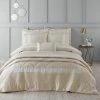 Dunelm Bardot Cream Duvet Cover And Pillowcase Set
