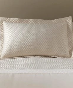 Dunelm Bardot Cream Oxford Pillowcase