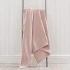 Dunelm Thermosoft Semi Plain Blush Throw