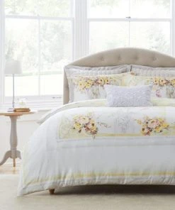 Dorma Hartington 100% Cotton Reversible Duvet Cover And Pillowcase Set