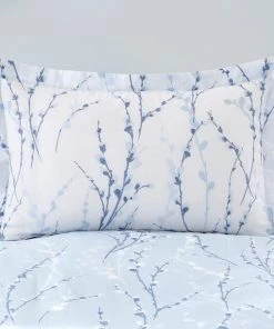 Dunelm Belle Blue Oxford Pillowcase