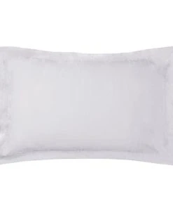 Dorma 500 Thread Count 100% Cotton Satin Plain Oxford Pillowcase