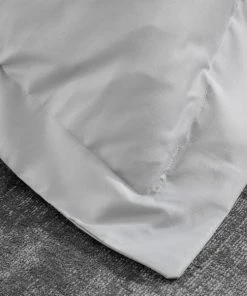 Hotel Cotton 230 Thread Count Sateen Silver Duvet Cover 7 Hotel Cotton 230 Thread Count Sateen Silver Duvet Cover -Dunelm-shop 30675908 alt02