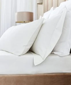 Hotel Cotton 230 Thread Count Sateen Fitted Sheet