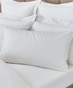 Hotel Cotton 230 Thread Count Sateen Standard Pillowcase Pair