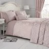 Dunelm Serene Blossom Blush Duvet Cover And Pillowcase Set