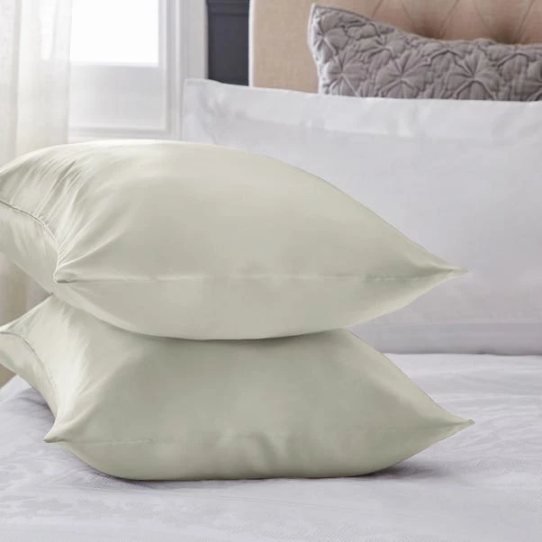 Dorma Ivory Silk Pillowcase 1 Dorma Ivory Silk Pillowcase