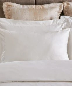 Dorma Egyptian Cotton Sateen 1000 Thread Count White Standard Pillowcase