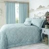 Dunelm Eden Duck Egg Bedspread