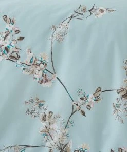 Dunelm Beautiful Birds Duck-Egg Duvet Cover And Pillowcase Set -Dunelm-shop 30682967 alt03