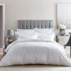 Dorma Egyptian Cotton 400 Thread Count Percale White Duvet Cover