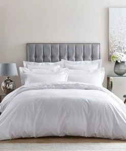Dorma Egyptian Cotton 400 Thread Count Percale White Duvet Cover