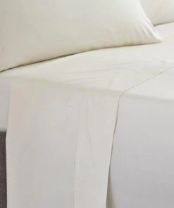 Dorma Egyptian Cotton 400 Thread Count Percale Flat Sheet