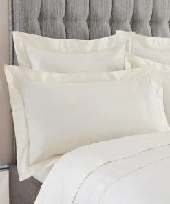 Dorma Egyptian Cotton 400 Thread Count Percale Oxford Pillowcase