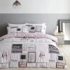 Catherine Lansfield Blush Sleep Dreams Duvet Cover And Pillowcase Set