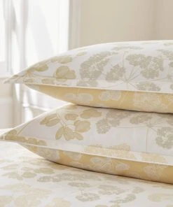 Dorma Daylesford 300 Thread Count Cotton Sateen Yellow Duvet Cover And Pillowcase Set 9 Dorma Daylesford 300 Thread Count Cotton Sateen Yellow Duvet Cover And Pillowcase Set -Dunelm-shop 30712686 alt04
