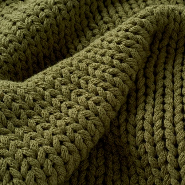 Dunelm Chunky Knit Throw 3 Dunelm Chunky Knit Throw - Image 3