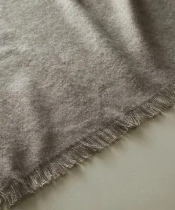 Dunelm Brushed Grey Woven Throw 9 Dunelm Brushed Grey Woven Throw -Dunelm-shop 30725723 alt03