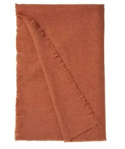 Dunelm Brushed Orange Woven Throw 9 Dunelm Brushed Orange Woven Throw -Dunelm-shop 30725724 alt04