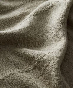 Dunelm Natural Cotton Check Throw -Dunelm-shop 30726076 alt03