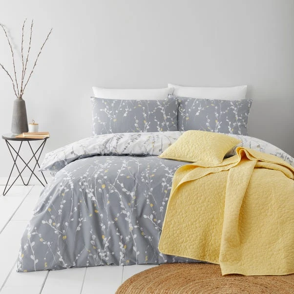 Dunelm Belle Charcoal Duvet Cover And Pillowcase Set 1 Dunelm Belle Charcoal Duvet Cover And Pillowcase Set