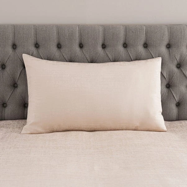 Dunelm Tegan Champagne Textured Duvet Cover And Pillowcase Set 6 Dunelm Tegan Champagne Textured Duvet Cover And Pillowcase Set - Image 6
