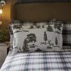Dorma Brodie 100% Brushed Cotton Oxford Pillowcase Pair