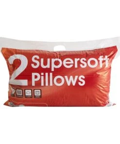 Dunelm Supersoft Pillow Pair