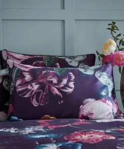 Paoletti Cordelia 100% Cotton Duvet Cover And Pillowcase Set -Dunelm-shop 30744163 alt04