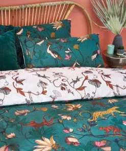 Furn Furn. Wildings Juniper Green Duvet Cover And Pillowcase Set -Dunelm-shop 30746673 alt02