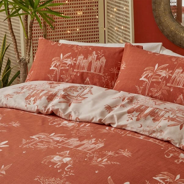 Furn Furn. Jaipur Paprika Duvet Cover And Pillowcase Set 3 Furn Furn. Jaipur Paprika Duvet Cover And Pillowcase Set - Image 3