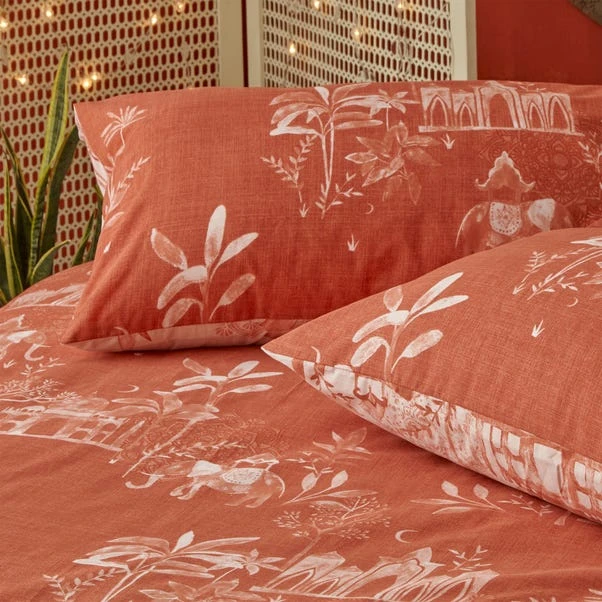 Furn Furn. Jaipur Paprika Duvet Cover And Pillowcase Set 4 Furn Furn. Jaipur Paprika Duvet Cover And Pillowcase Set - Image 4